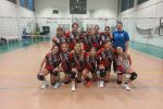 VOLLEY, GIOVANILI DA APPLAUSI
