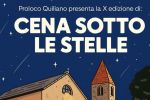 CENA SOTTO LE STELLE